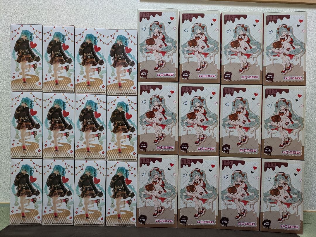 初音ミク チロルチョコ Fashion Outdoor フィギュア24体セット