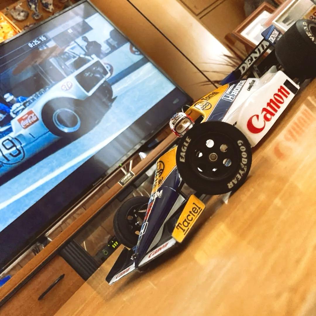 タミヤ RW F1 改(ウィリアムズ ホンダ FW-10仕様) シャーシ付き