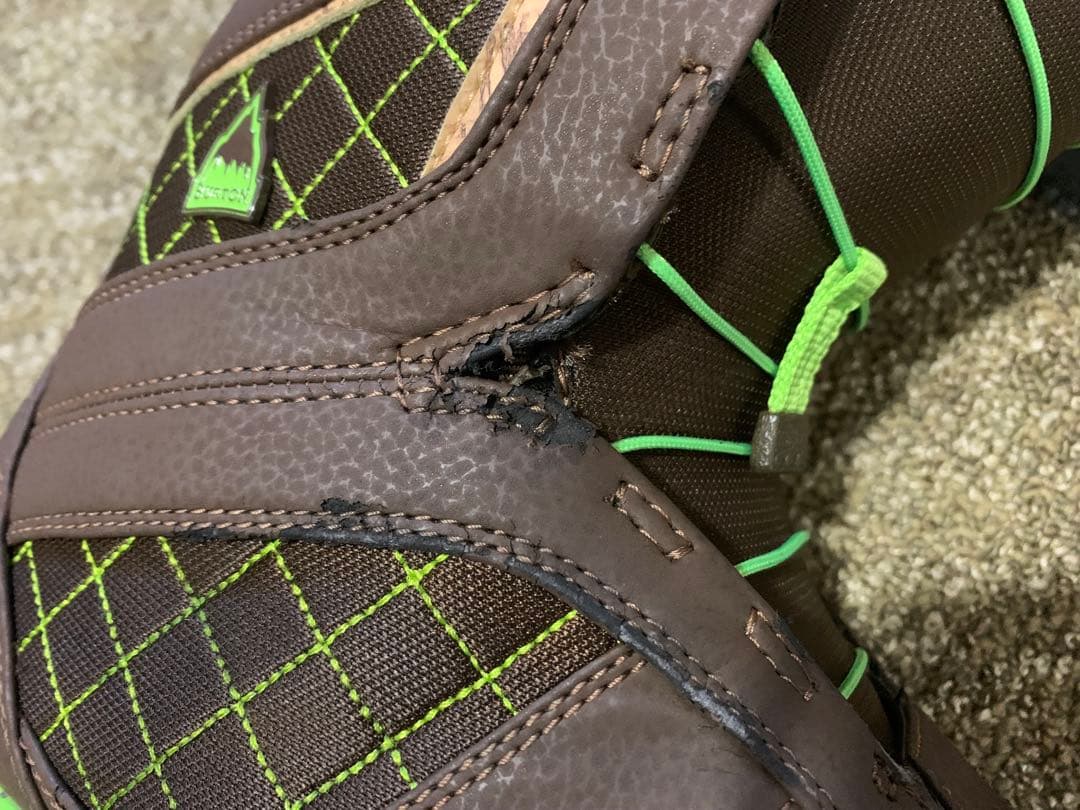 BURTONバートン⚫︎RULER スノーボードブーツ ブラウン/グリーン26cm