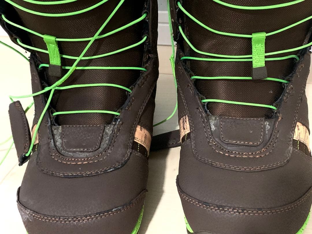 BURTONバートン⚫︎RULER スノーボードブーツ ブラウン/グリーン26cm