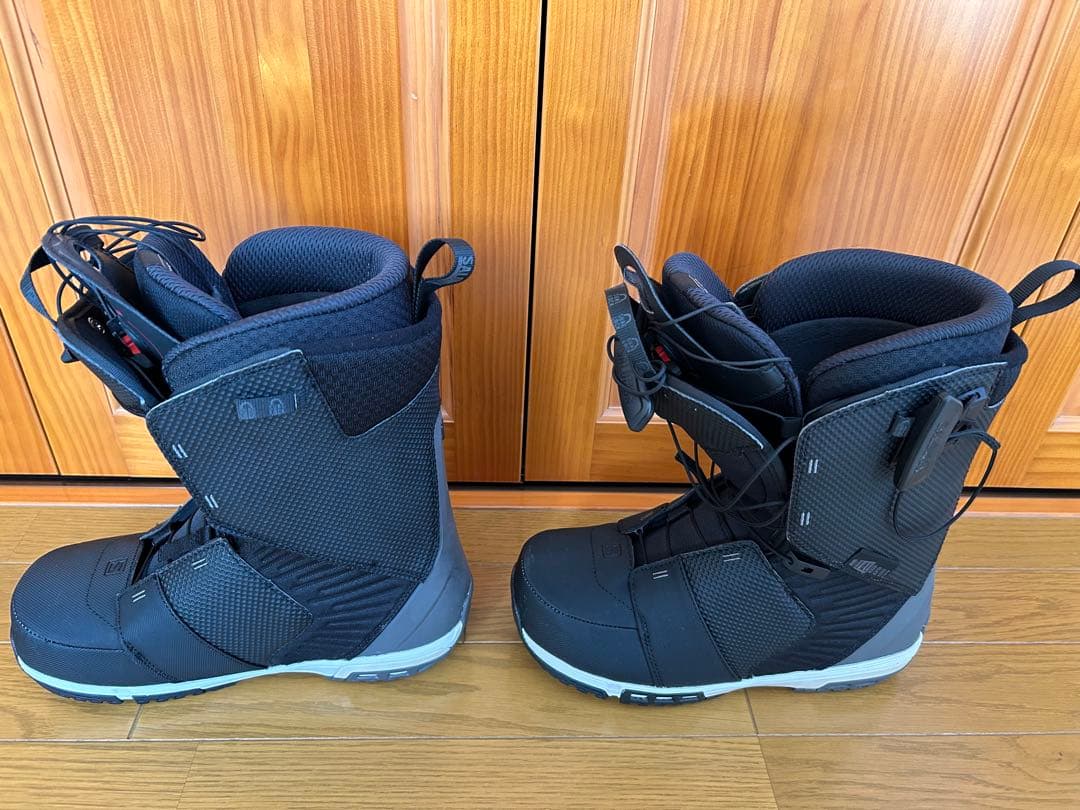 【26.5㎝　SALOMON】スノーボードブーツ ブラック