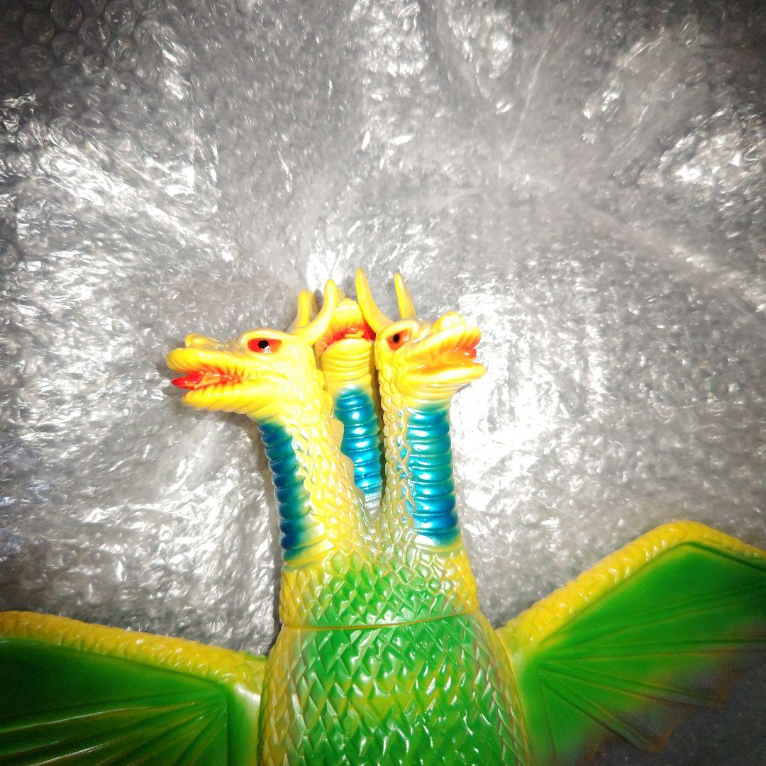 ブルマァク　ジャイアント　キングギドラ　ソフビ　34cm