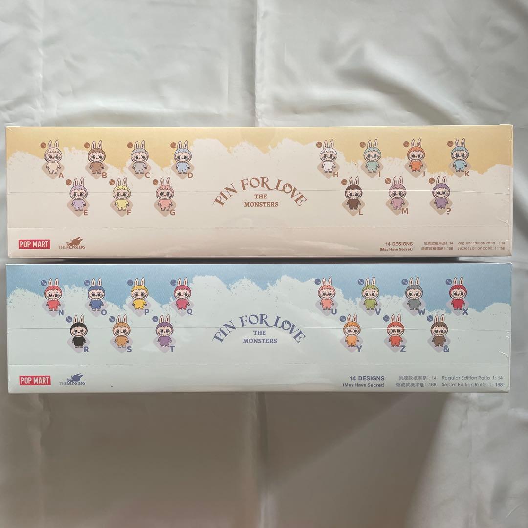 正規品・新品未開封　ラブブ PIN FOR LOVE アソートボックス2箱セット