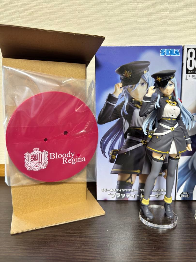 【開封済】86 フィギュア 2体セット アクリル台座付き