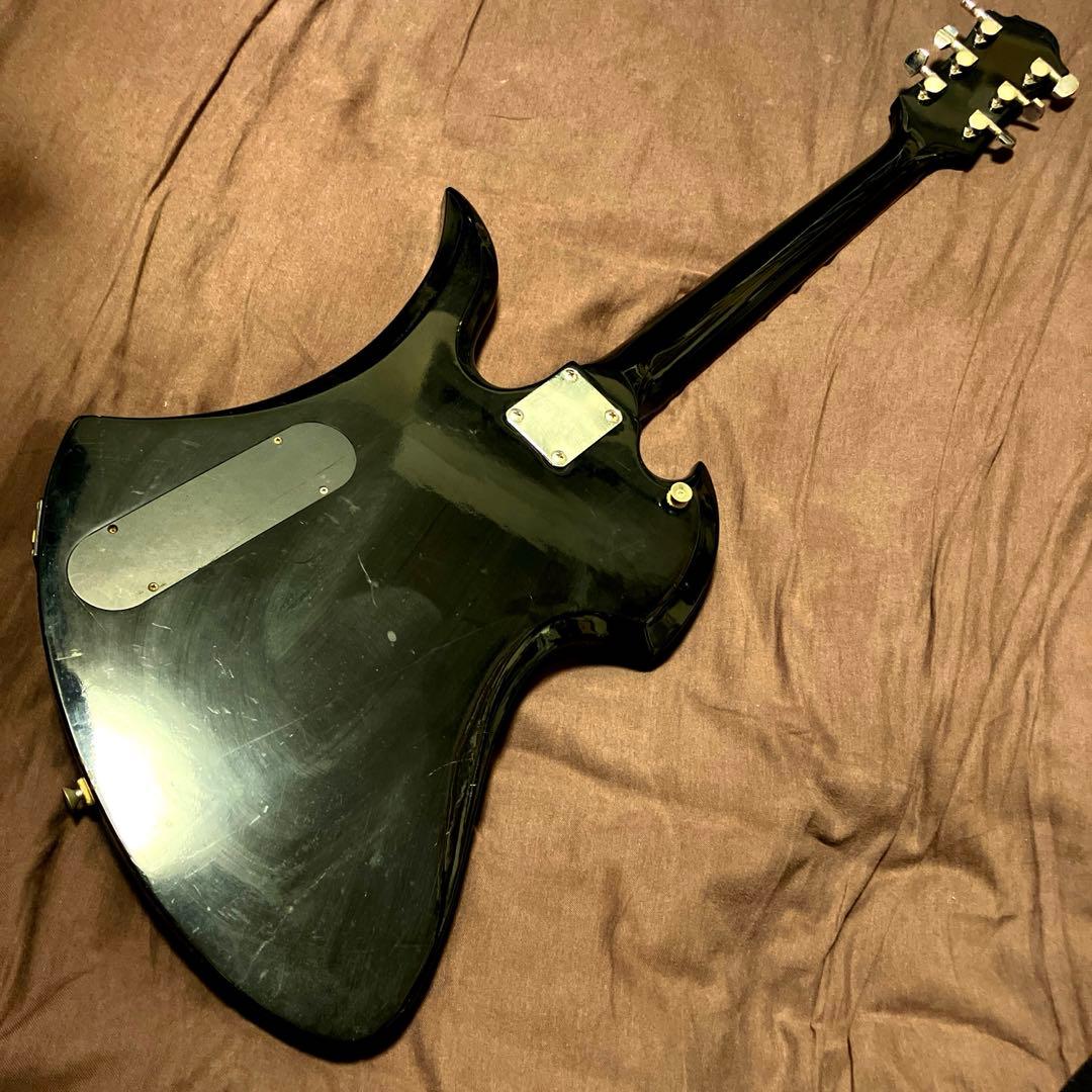 【Aria Pro Ⅱ】MK-500 モッキンバードタイプ エレキギター 黒