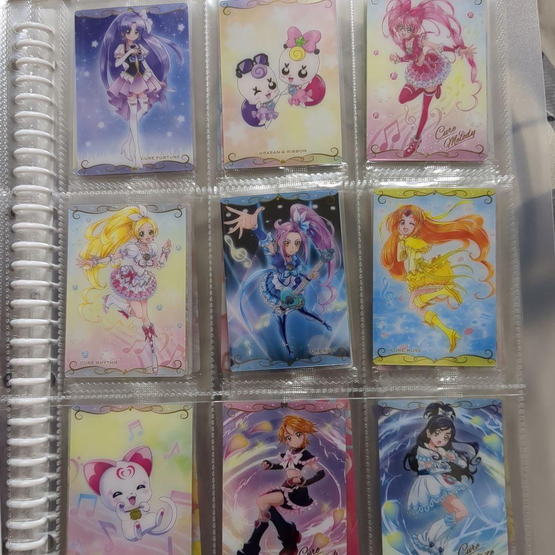 プリキュアウェハース　カード5弾位まで？