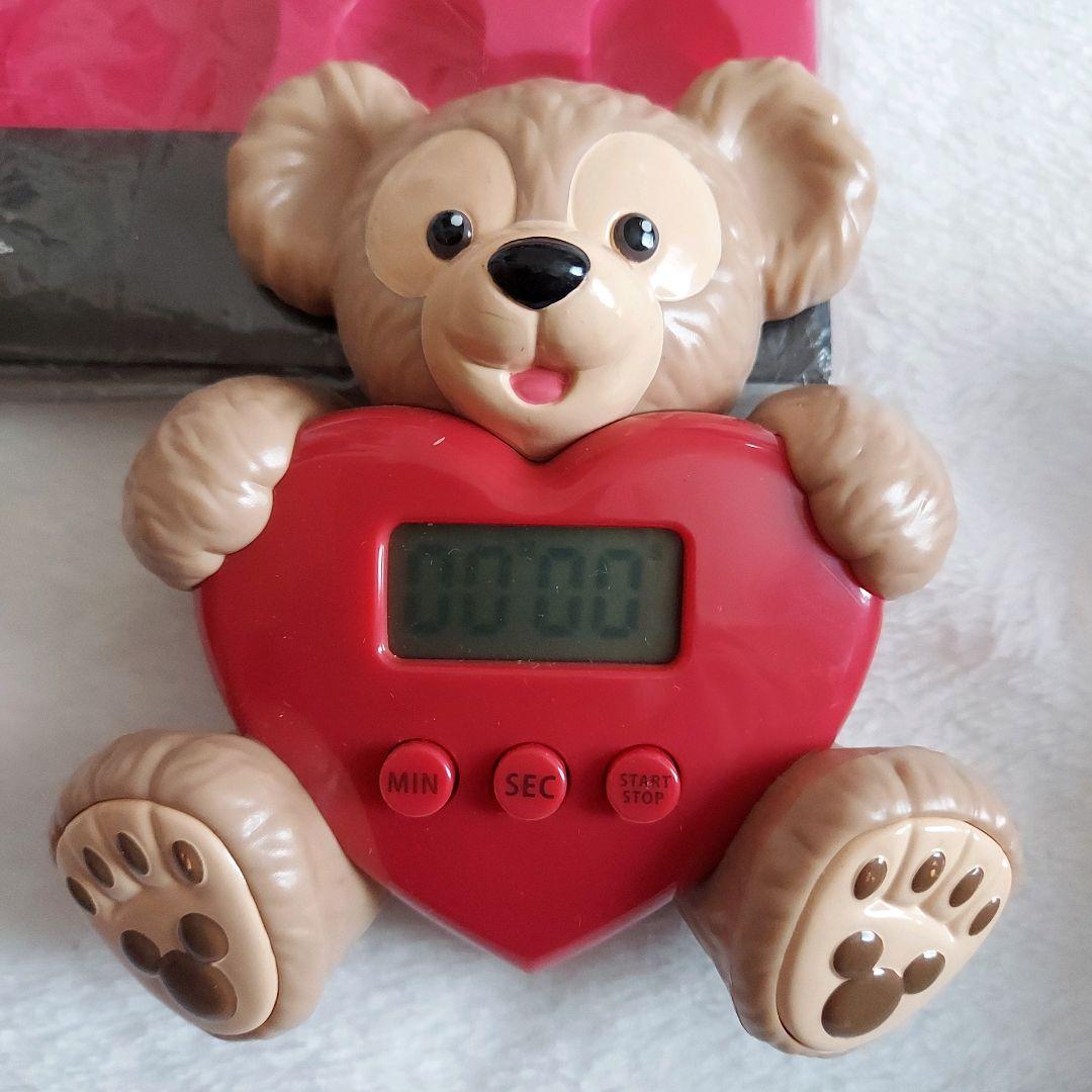 スウィートダッフィー シリコン型抜き＆タイマーセット バレンタイン シェリーメイ