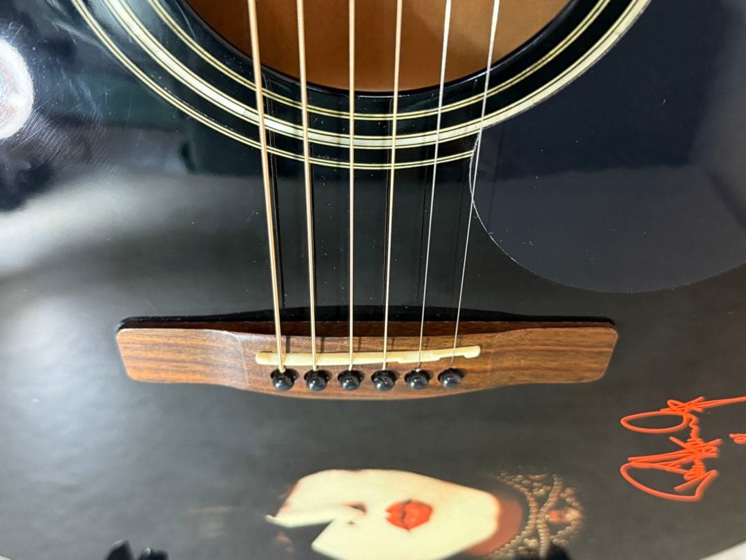 【希少】KISS ポール・スタンレー Silvertone PS D1 BK