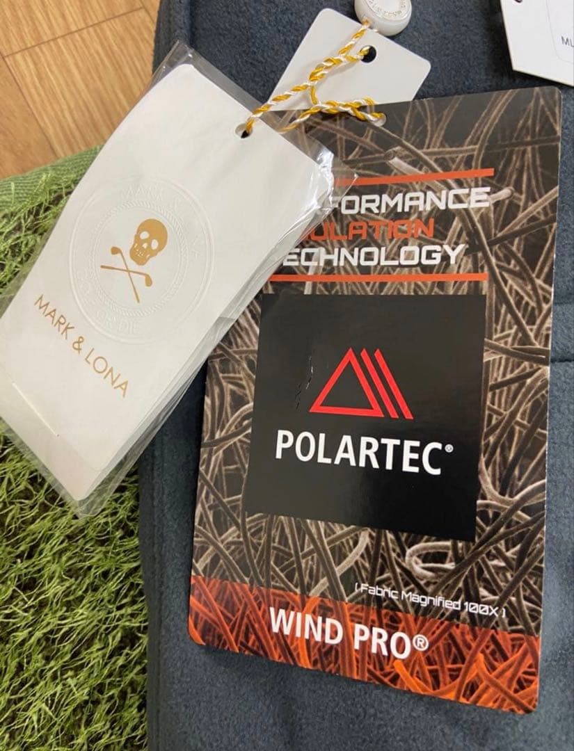 新品正規品マークアンドロナ☆POLARTEC☆高機能高品質厚手フリースパンツ