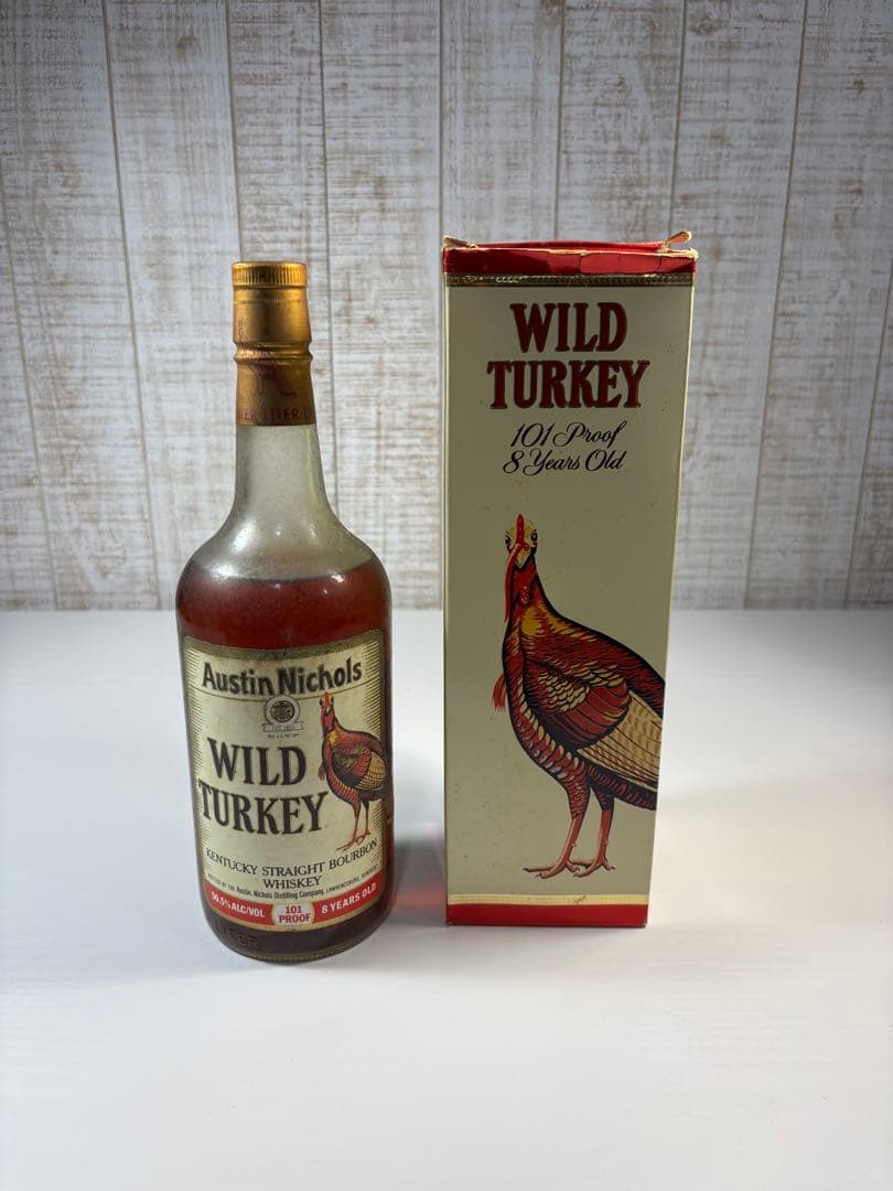 WILD TURKEY ワイルドターキー8年旧ラベル古酒