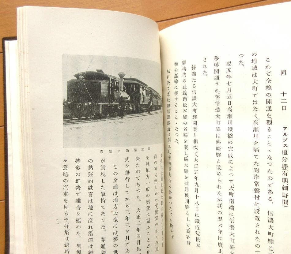 信濃 鉄道史 鳥瞰図 地図 長野県 戦前