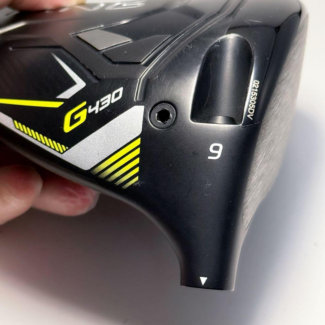 G430LST 9° PING ピン ドライバー ヘッドとカバーのみ
