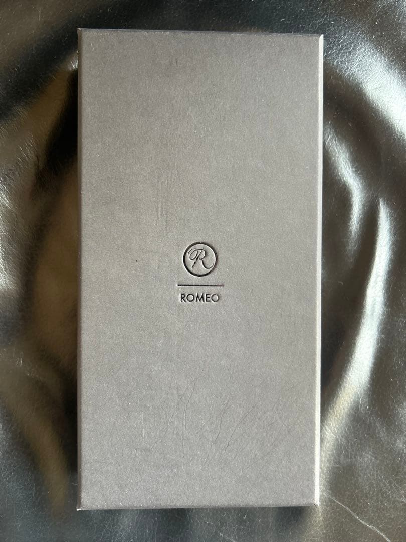 【未使用品】ROMEO No.3（レザー）ボールペン（ケース・リフィール２本付）