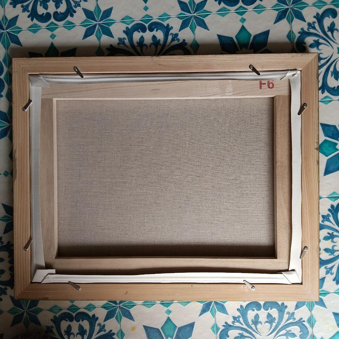 油絵 人物画 6号