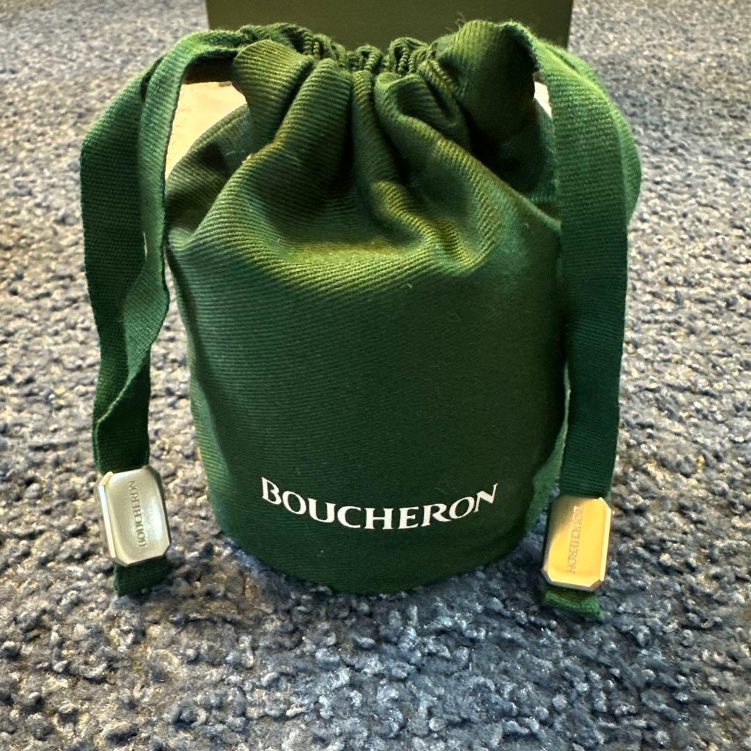 【BOUCHERON 】ロゴ入りポーチ、リングケース、ショッパーセット