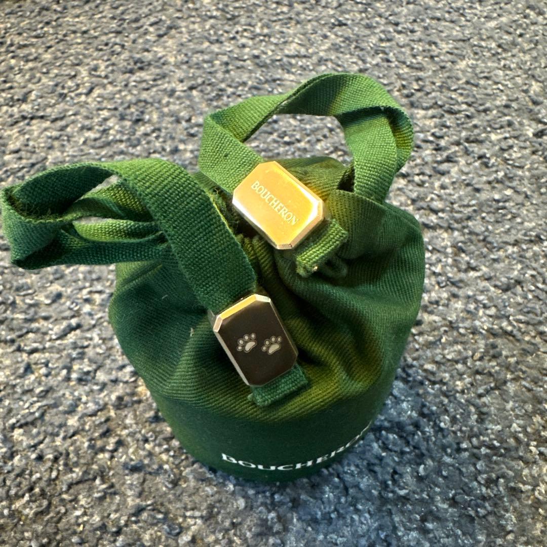 【BOUCHERON 】ロゴ入りポーチ、リングケース、ショッパーセット