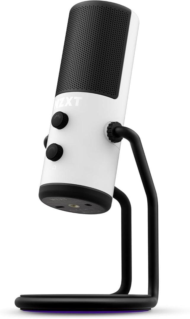 NZXT CAPSULE ホワイト USBマイク AP-WUMIC-W1