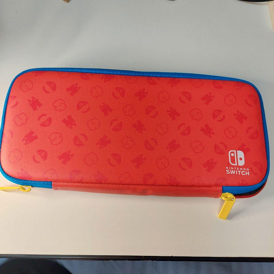 Switch本体 マリオレッド ジョイコン 付属品のみ