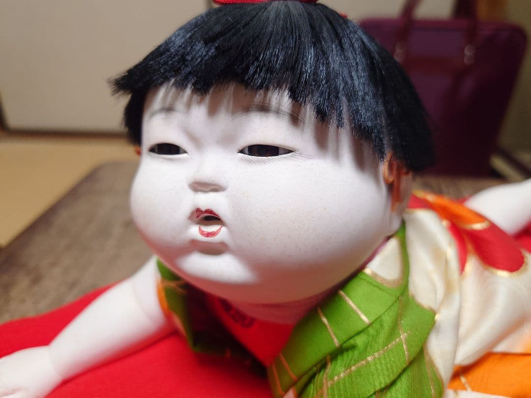 ■美品■這子人形■ハイハイ人形■男の子