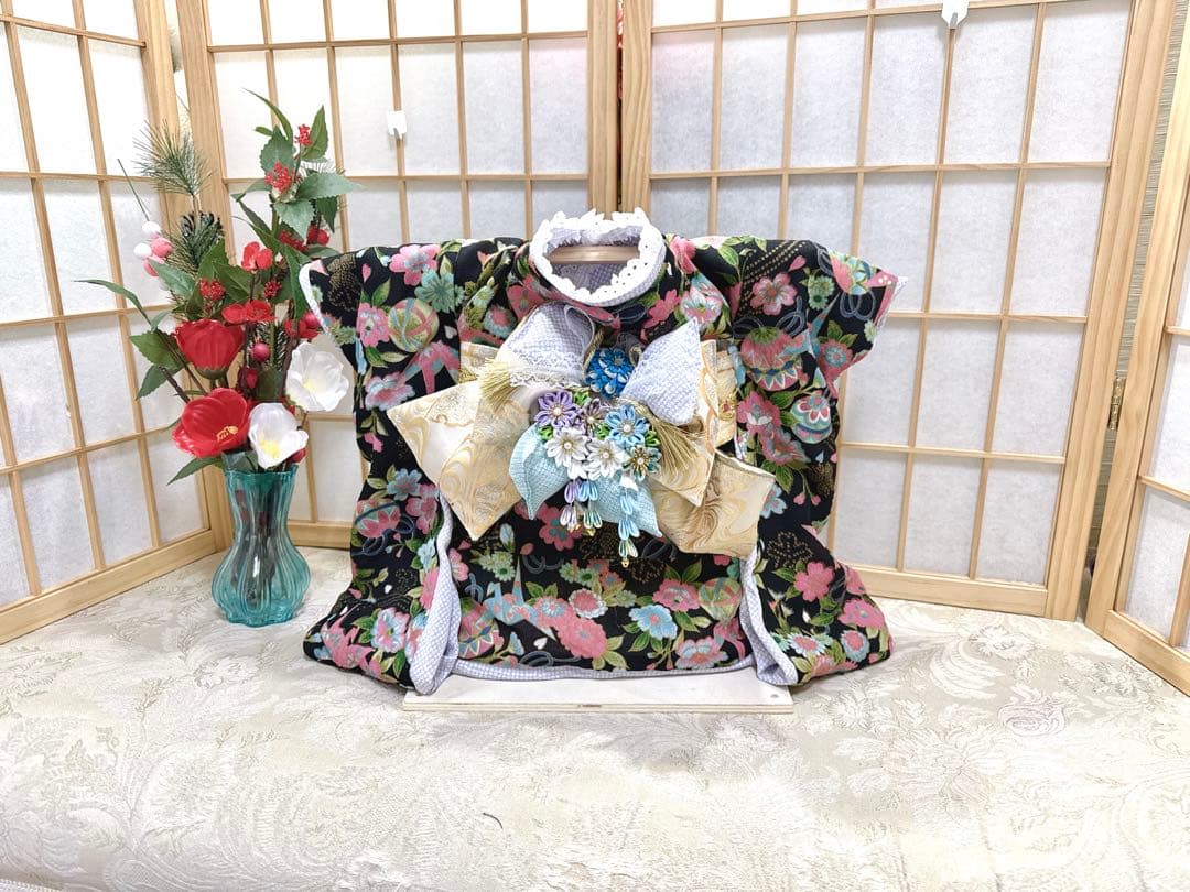 B466.pon2pan2☆犬オーダー2ウェイお着物☆犬お着物☆犬オーダーお着物