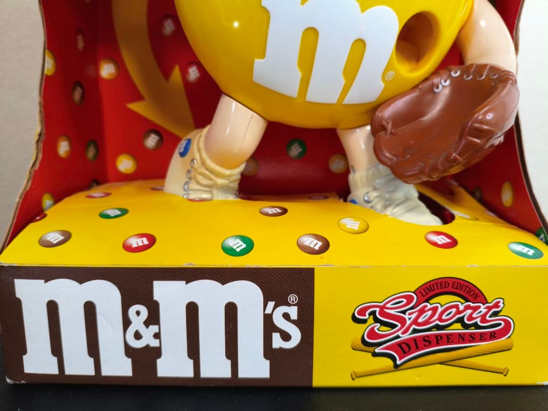 m&m's ディスペンサー ヴィンテージ エムアンドエムズ イエロー