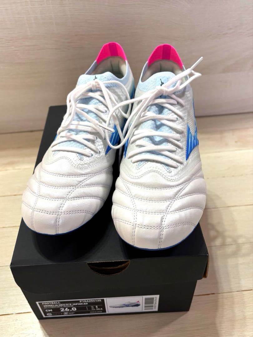 【限定色 新品未使用】ミズノ　モレリアネオ4 β JAPAN AG 26.0