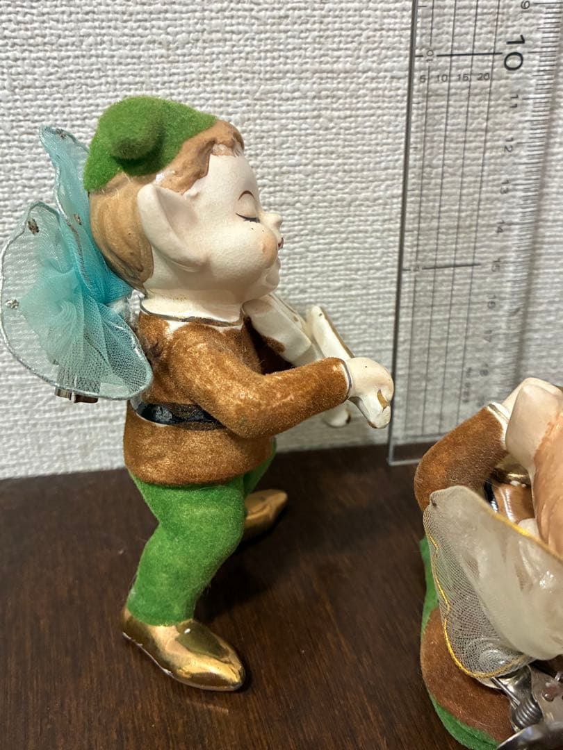 ビンテージ50s 妖精　天使　エルフ　ピクシー　キューピー　ミッドセンチュリー