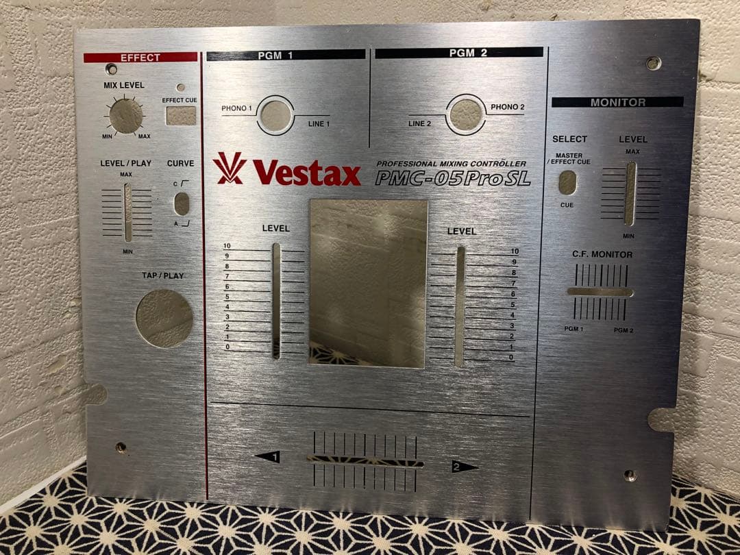 VESTAX PMC-05ProSL フェーダーメンテカットラグ　アダプタ付属