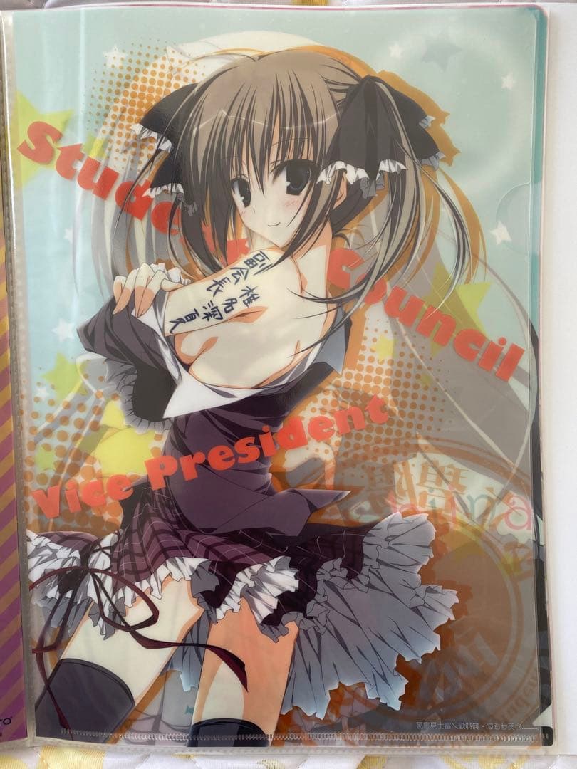 生徒会の一存　クリアファイル　グッズ