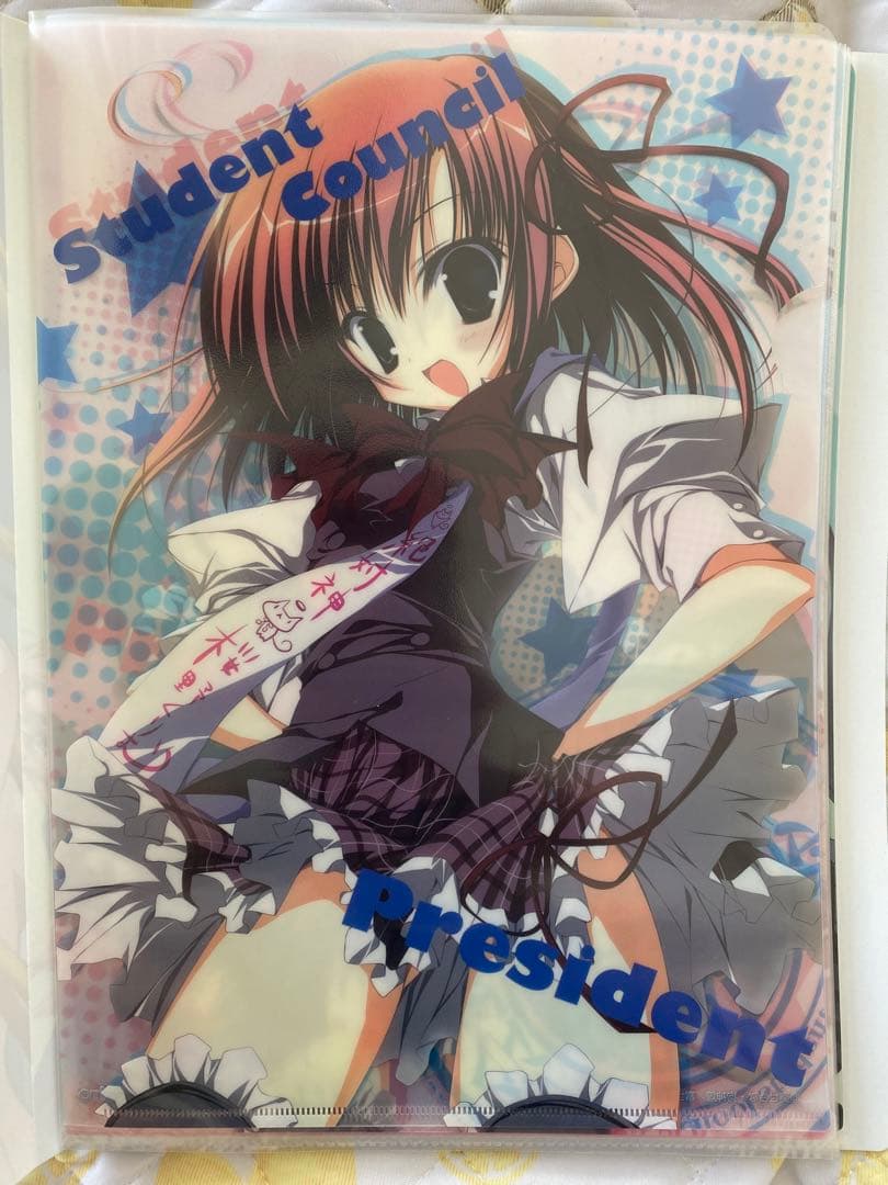 生徒会の一存　クリアファイル　グッズ