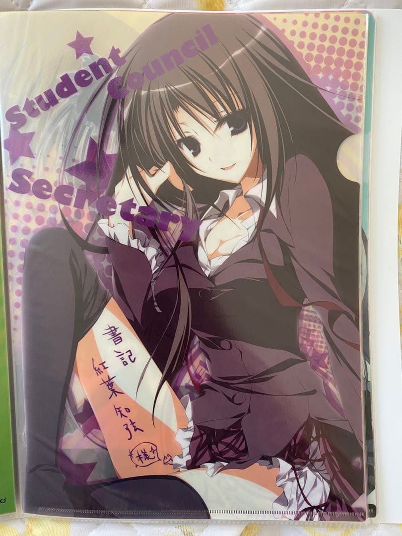 生徒会の一存　クリアファイル　グッズ