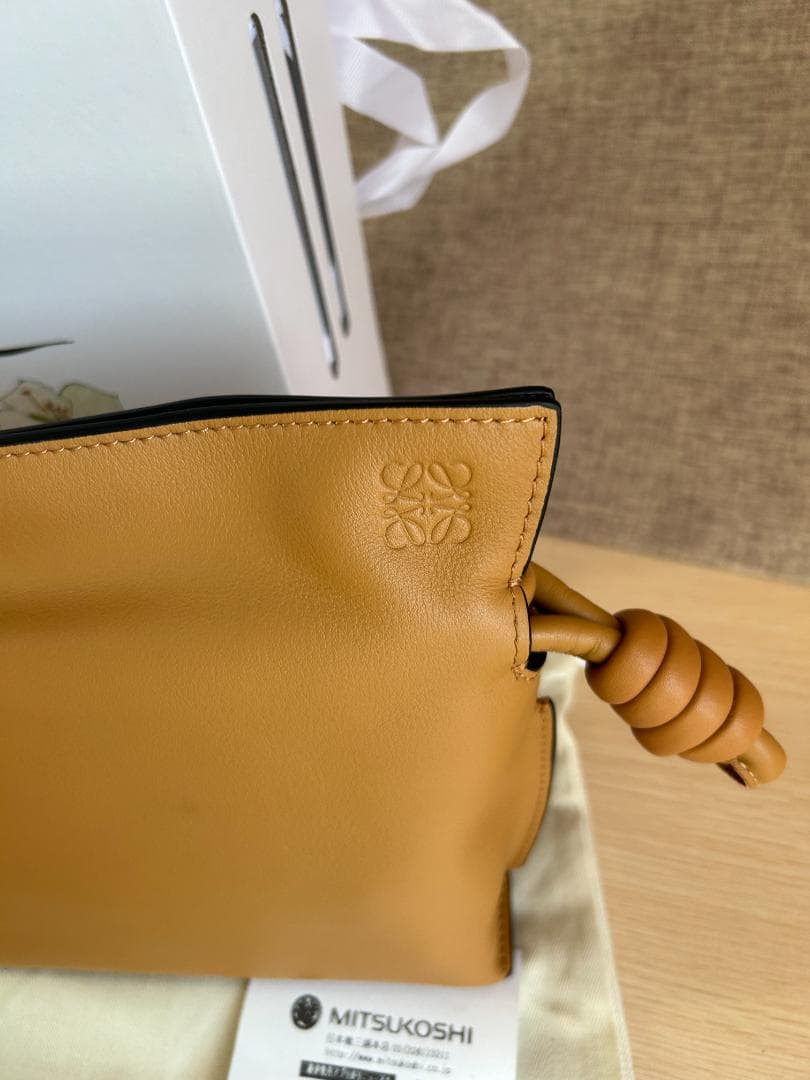 ショルダーバッグ キャメル