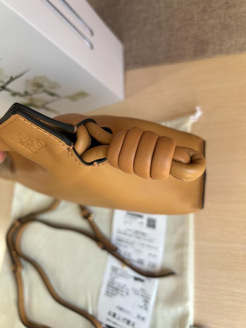 ショルダーバッグ キャメル