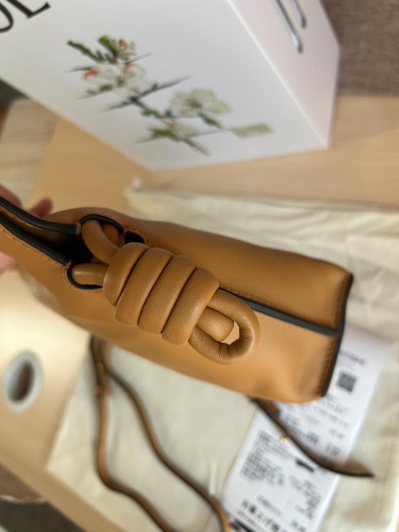 ショルダーバッグ キャメル