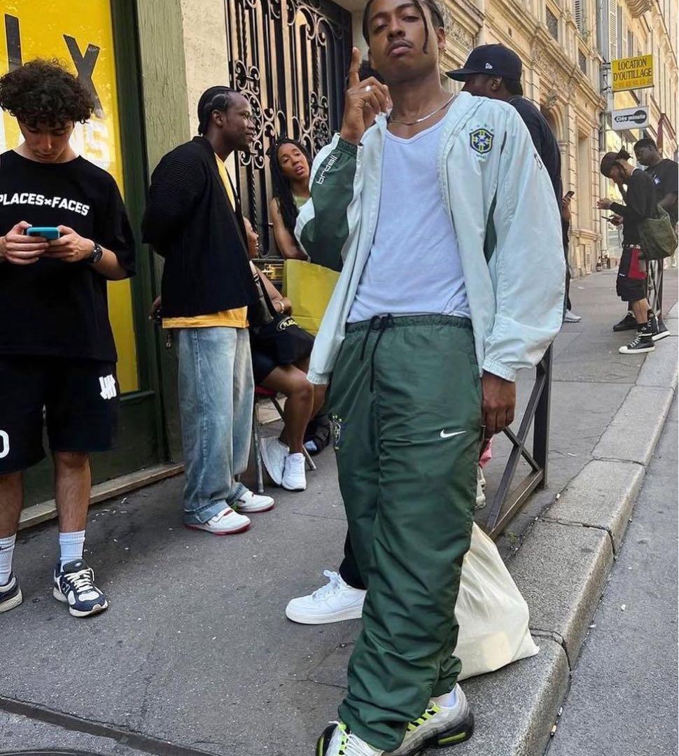 正規品 2002s Nike ブラジル代表 ピステ・ウィンドブレーカー セット