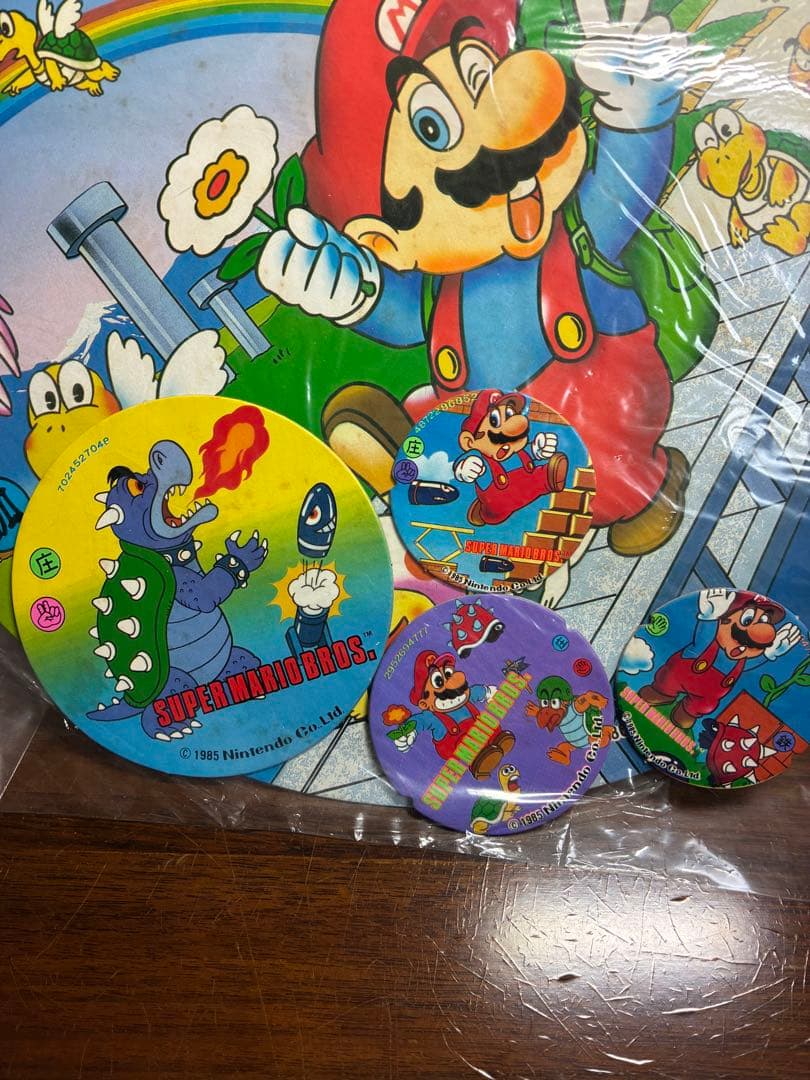 スーパーマリオブラザーズ2 メンコ 5セット