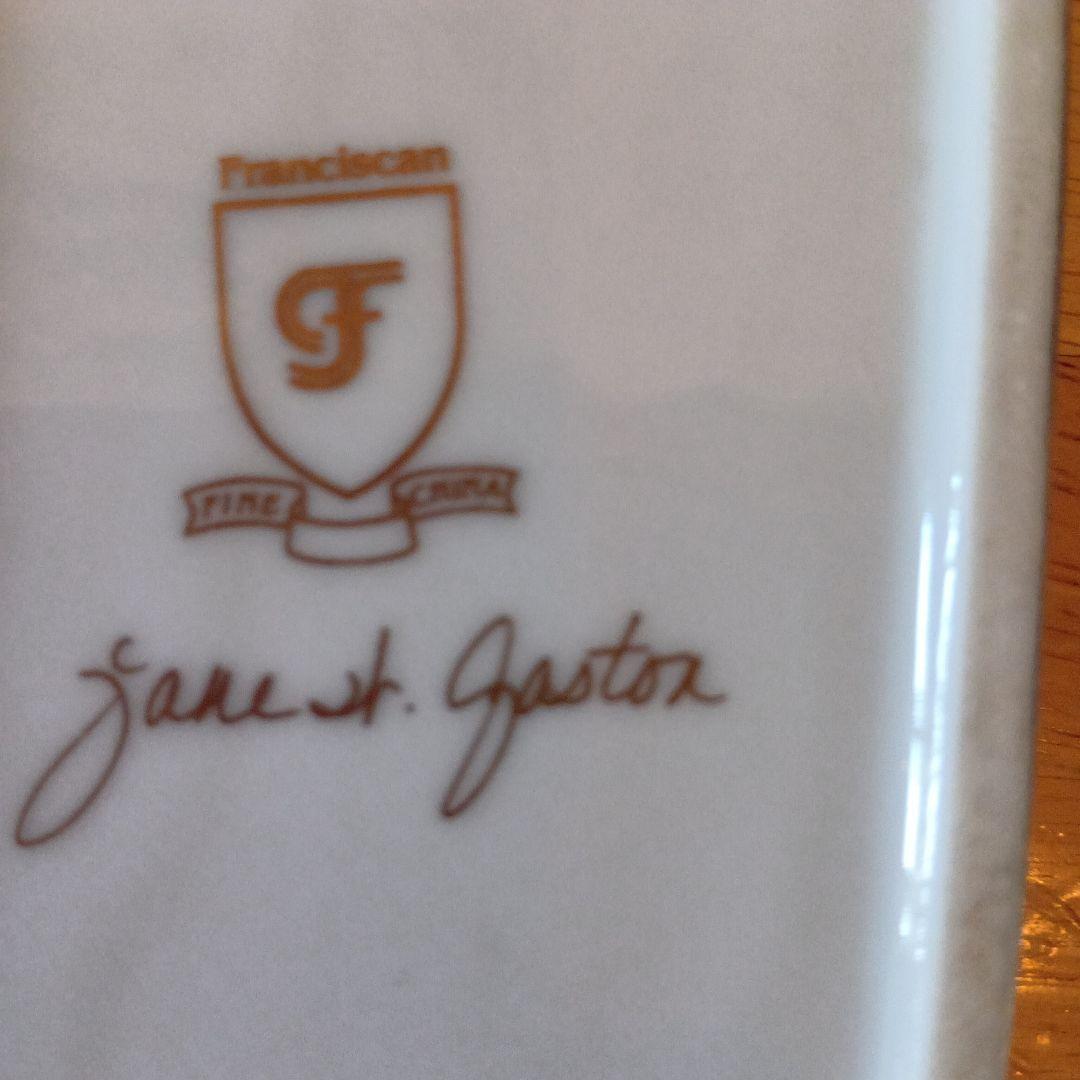 青い陶器のボックスとカードセット