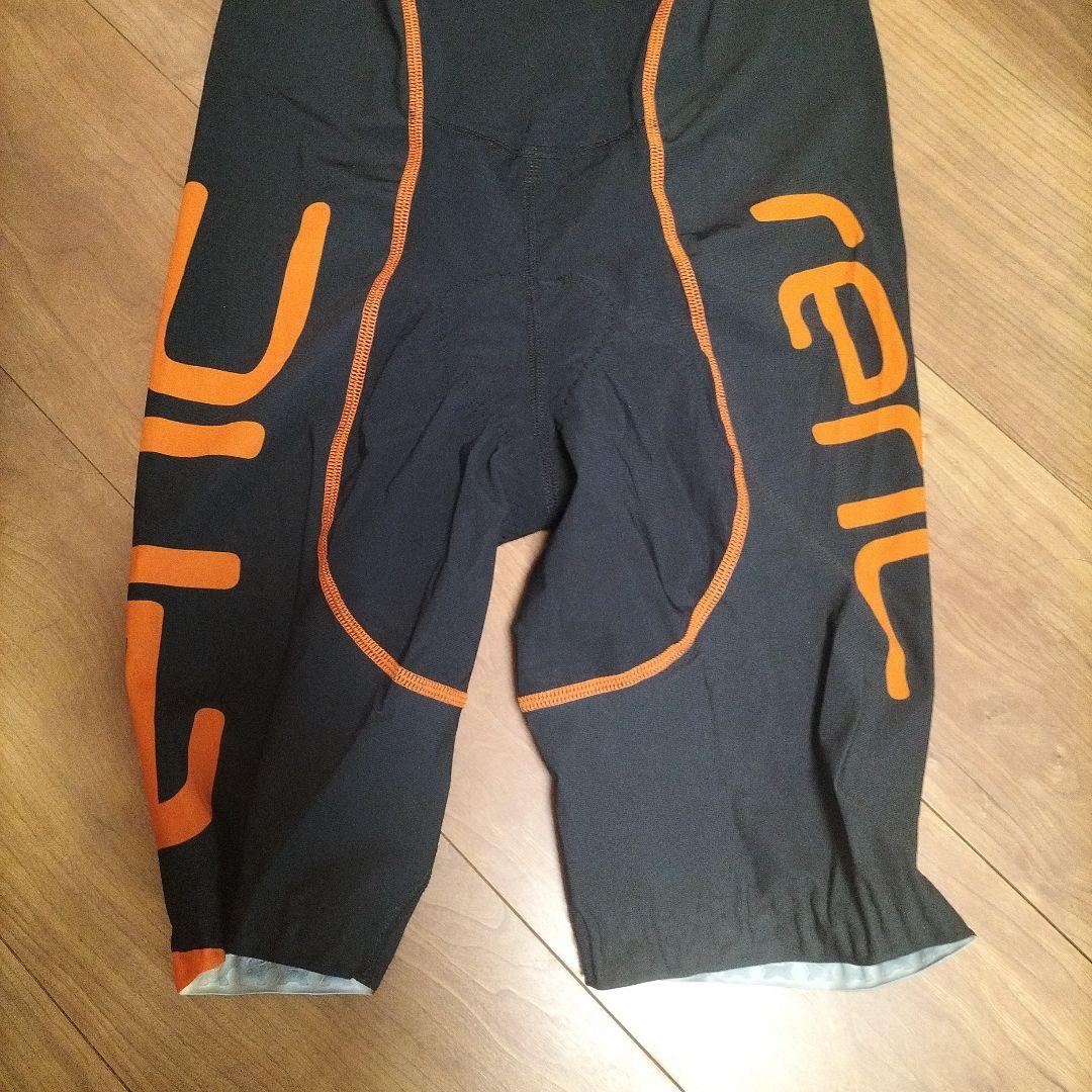 新品 メンズM レリック RERIC トライアスロン レース スーツ 黒オレンジ