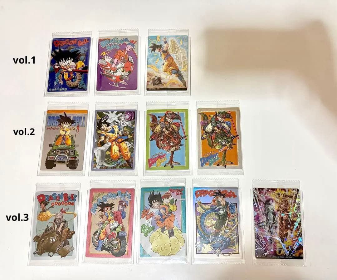 ドラゴンボールイタジャガ　歴代コンプ　 vol.1〜7CR & SECフルコンプ