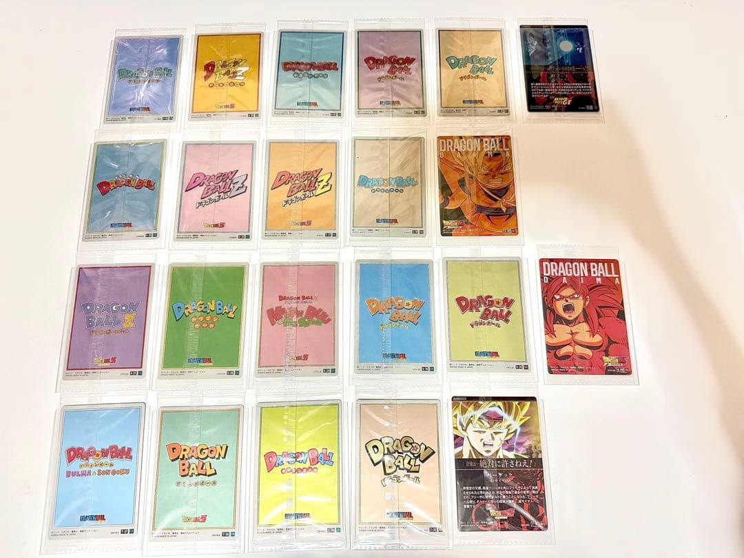 ドラゴンボールイタジャガ　歴代コンプ　 vol.1〜7CR & SECフルコンプ