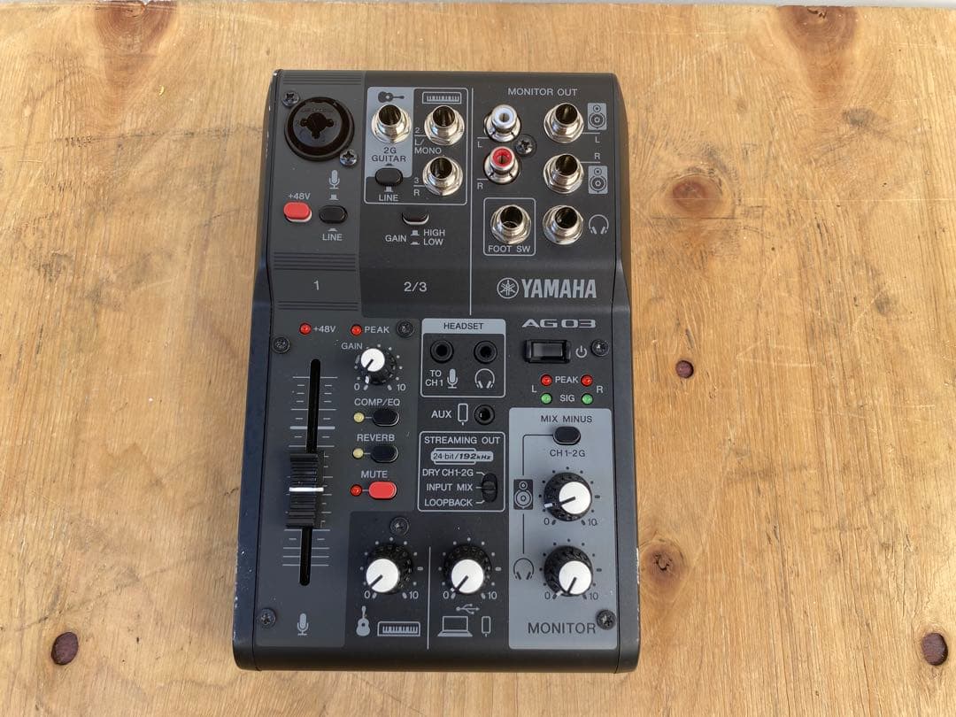 yamaha ag003 mk2 ミキサー　元箱　中古品