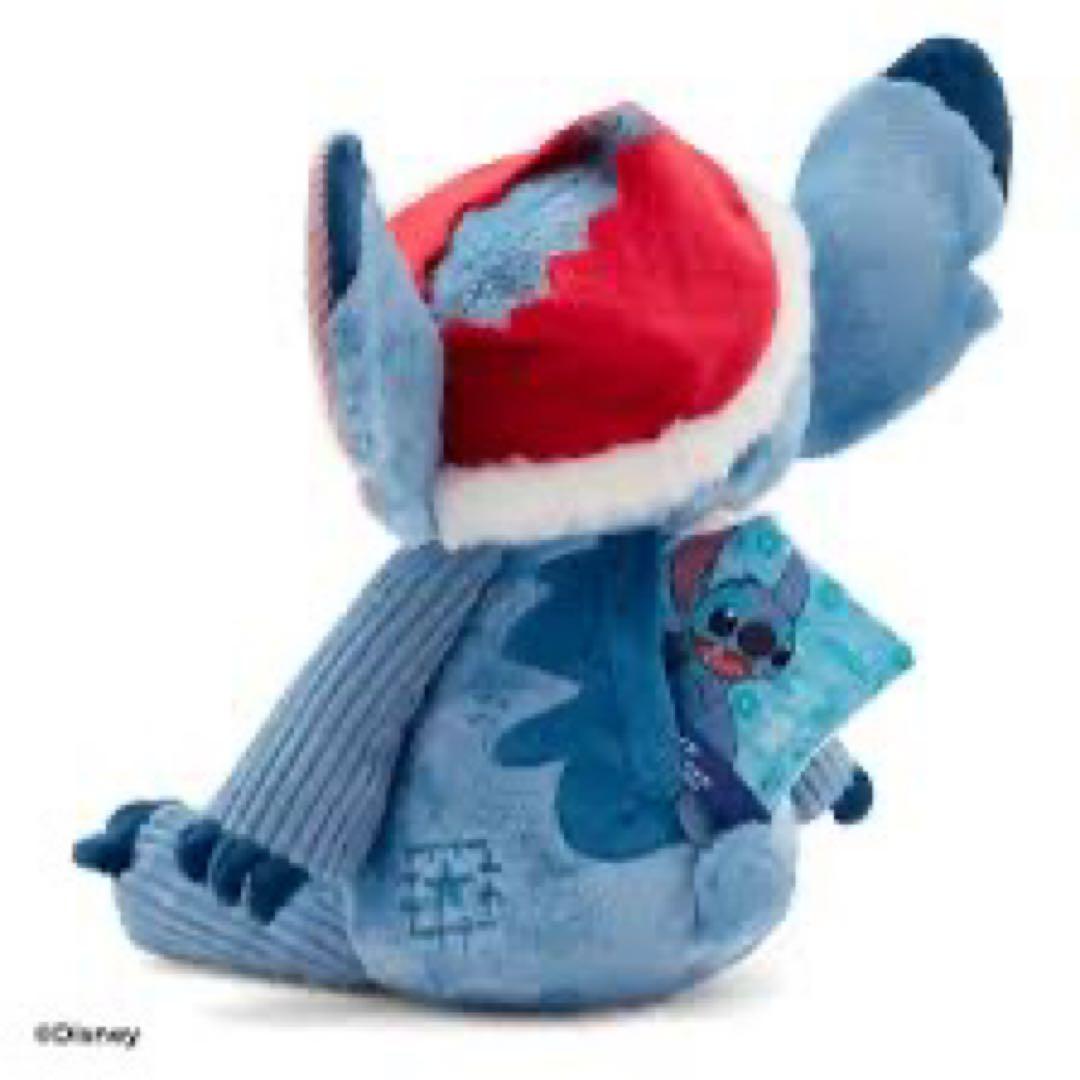 スティッチ クリスマス　ぬいぐるみ　アメリカ限定　サンタ　ディズニー