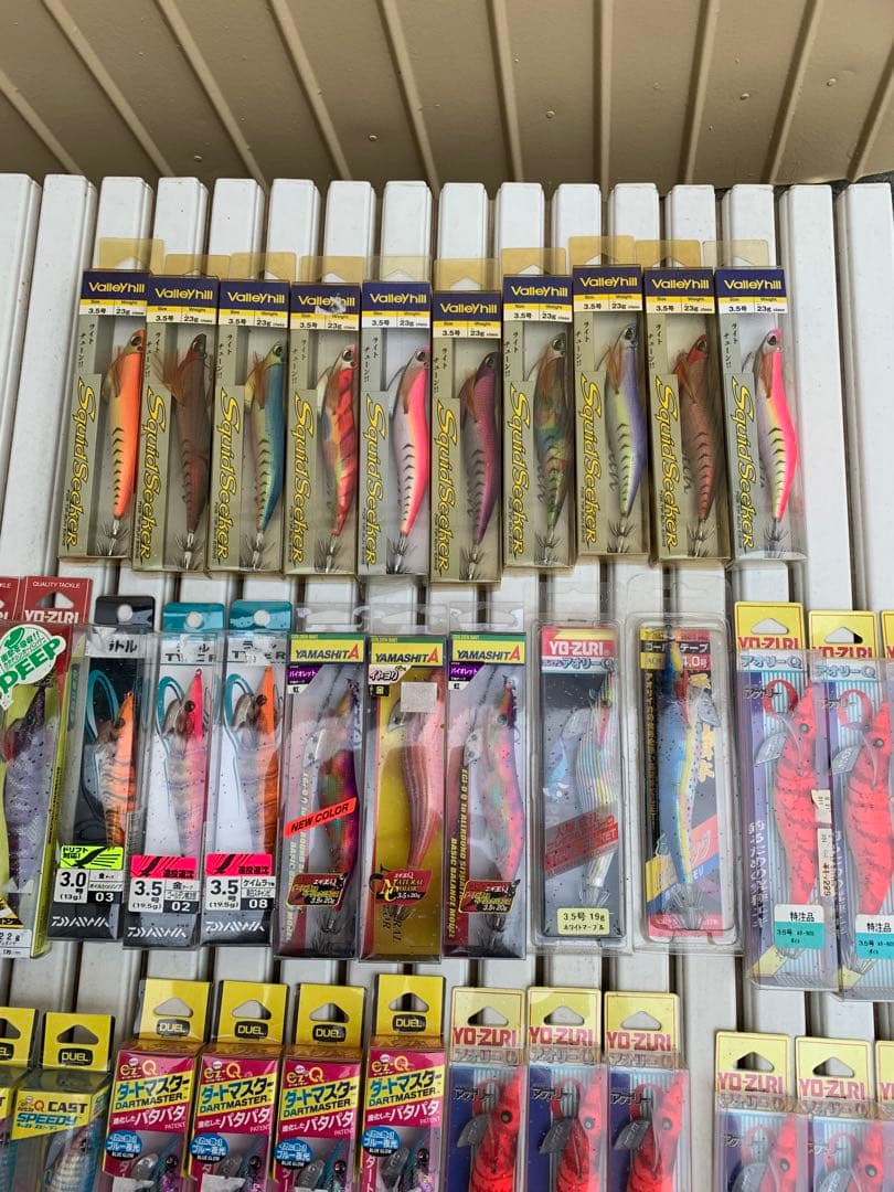 Valleyhill Squid Seeker エギ 3.5号10個＋エギ30本