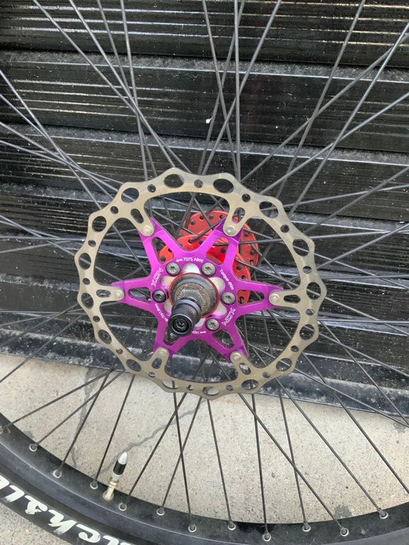 無印　MTBホイール　前後