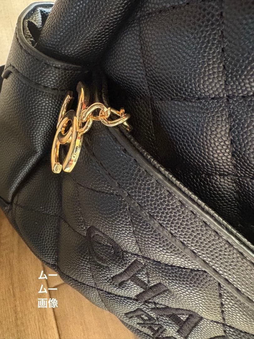 CHANEL シャネル ノベルティ リュック バッグ パック ブラック 本日限り