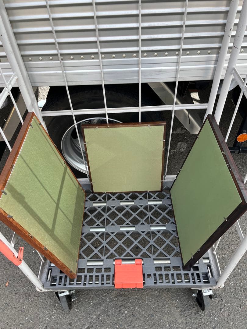 書道　額縁　額　人物画　3点　セット　中国