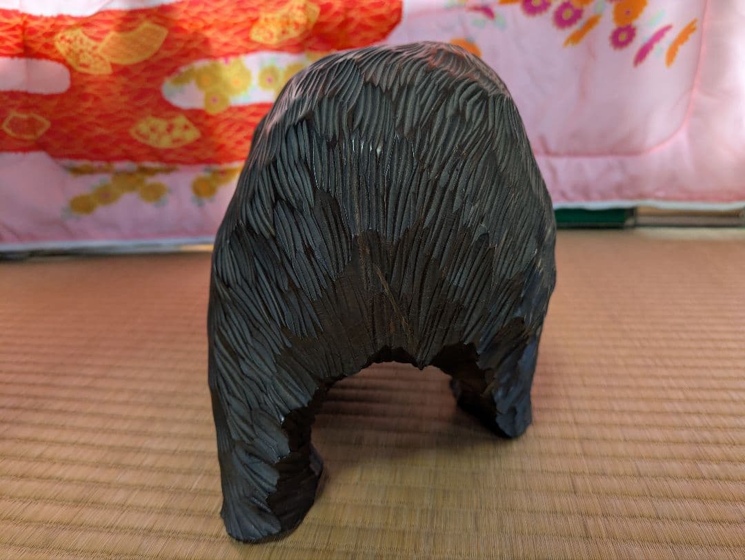 木製クマ置物