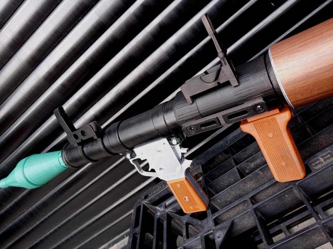フルスクラッチ RPG-7 ロケットランチャー 3Dプリンター 成形 Ｋ