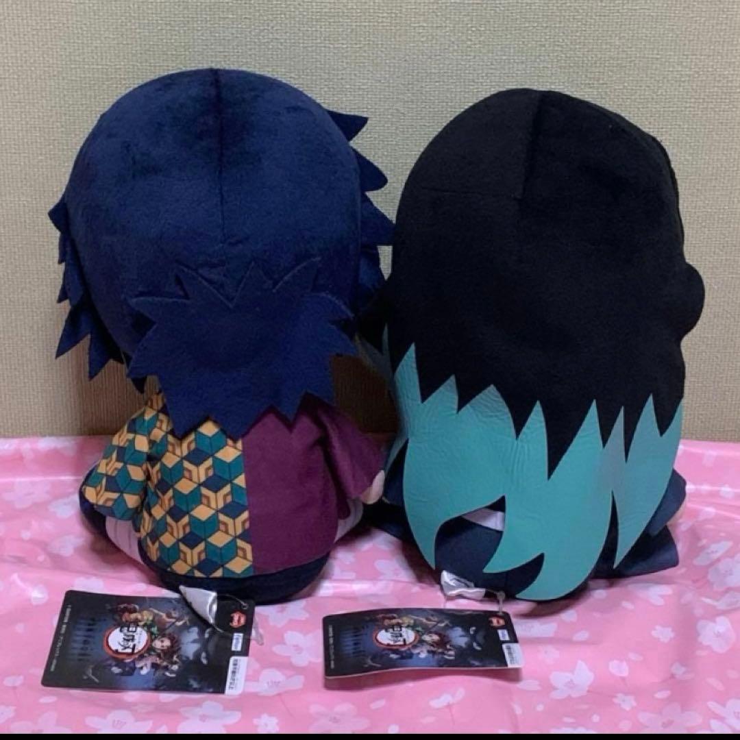 【在庫ラスト】鬼滅の刃 BIGぬいぐるみ 冨岡義勇&時透無一郎 2体セット②