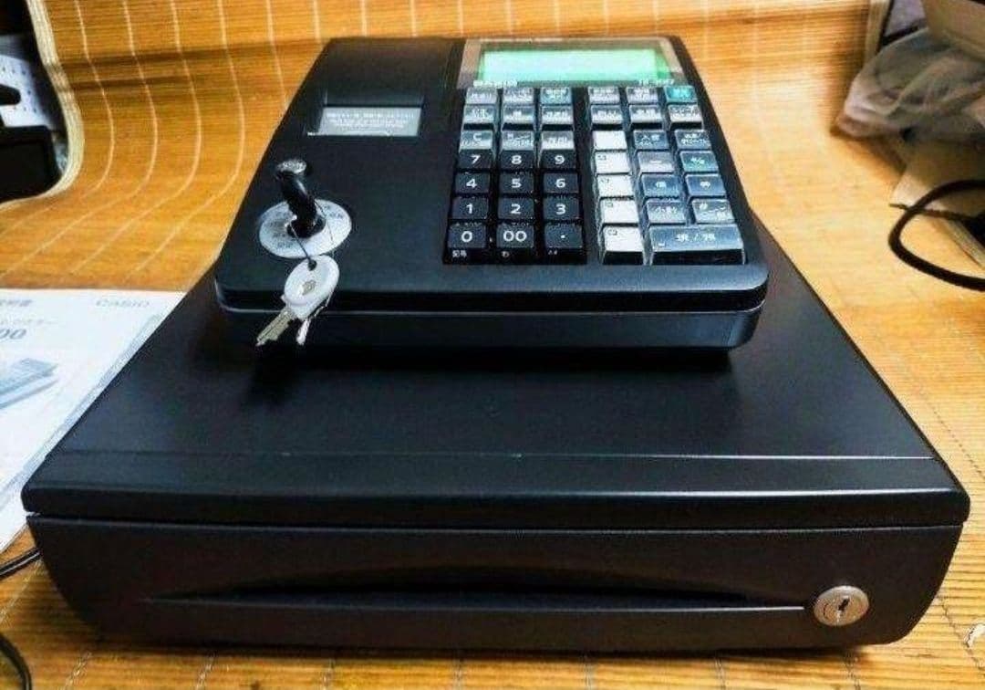 カシオレジスター　TE-300　フル設定無料　 送料無料人気機種　120700